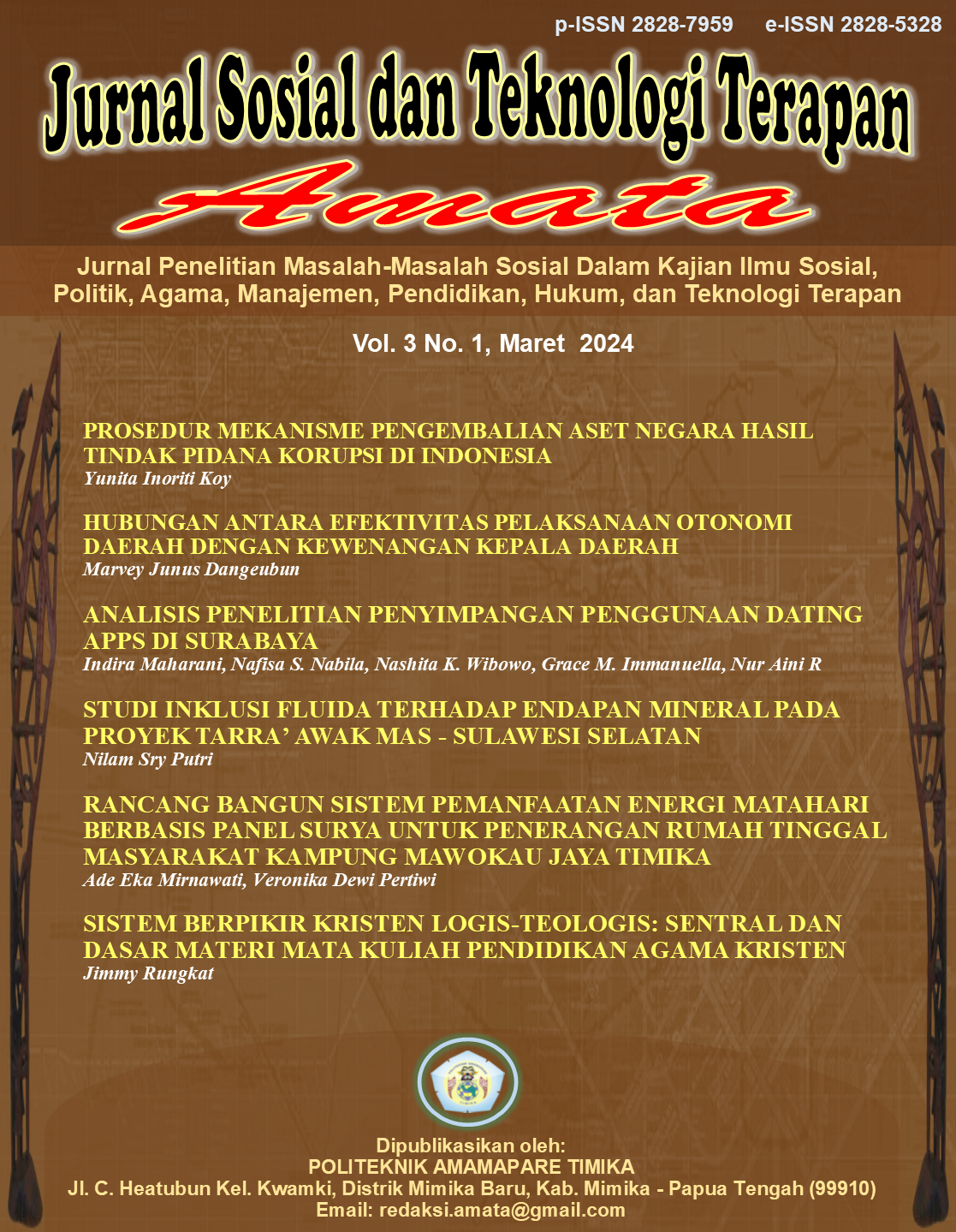 					View Vol. 3 No. 1 (2024): Maret 2024
				